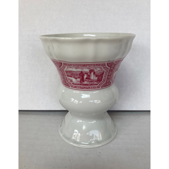 VILLEROY and BOCH Rüdesheimer Kaffee Porcelain Heinrich Footed Mug 3.75 inches - Picture 4 of 8